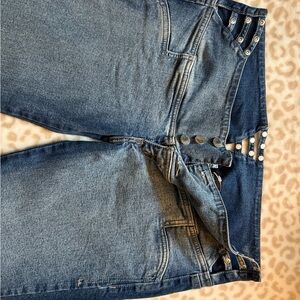 Y2K Blue Women's Boot Cut Jeans